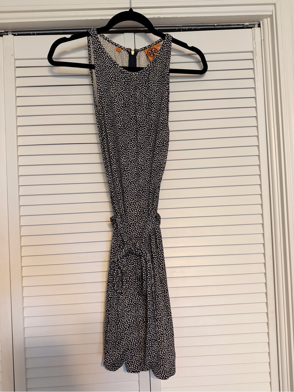 Tory Burch Black and White Classic Designer Dress